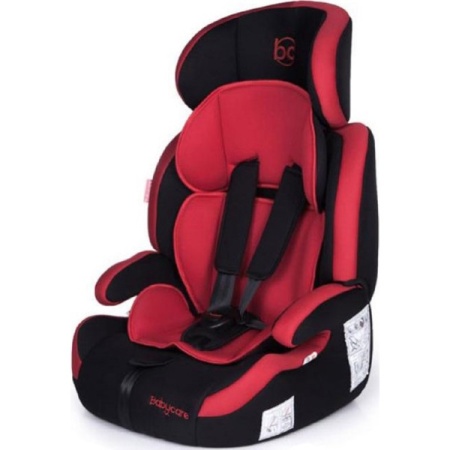 Автокресло Baby Care Legion Черный/Красный 