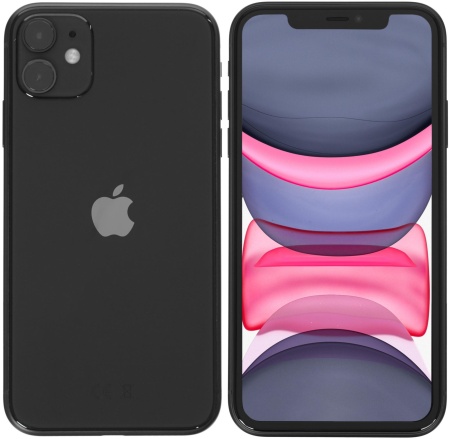 6.1" Смартфон Apple iPhone 11 64 ГБ черный 