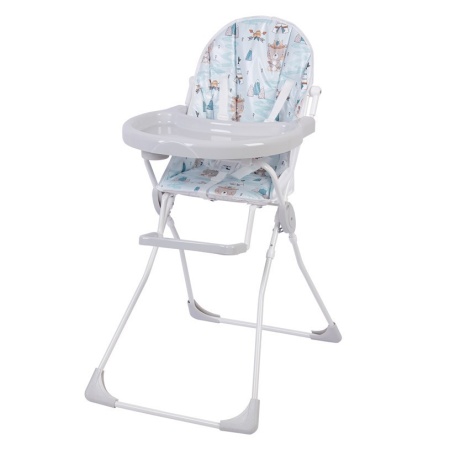 Стульчик для кормления Baby Boom Мишка с перьями 